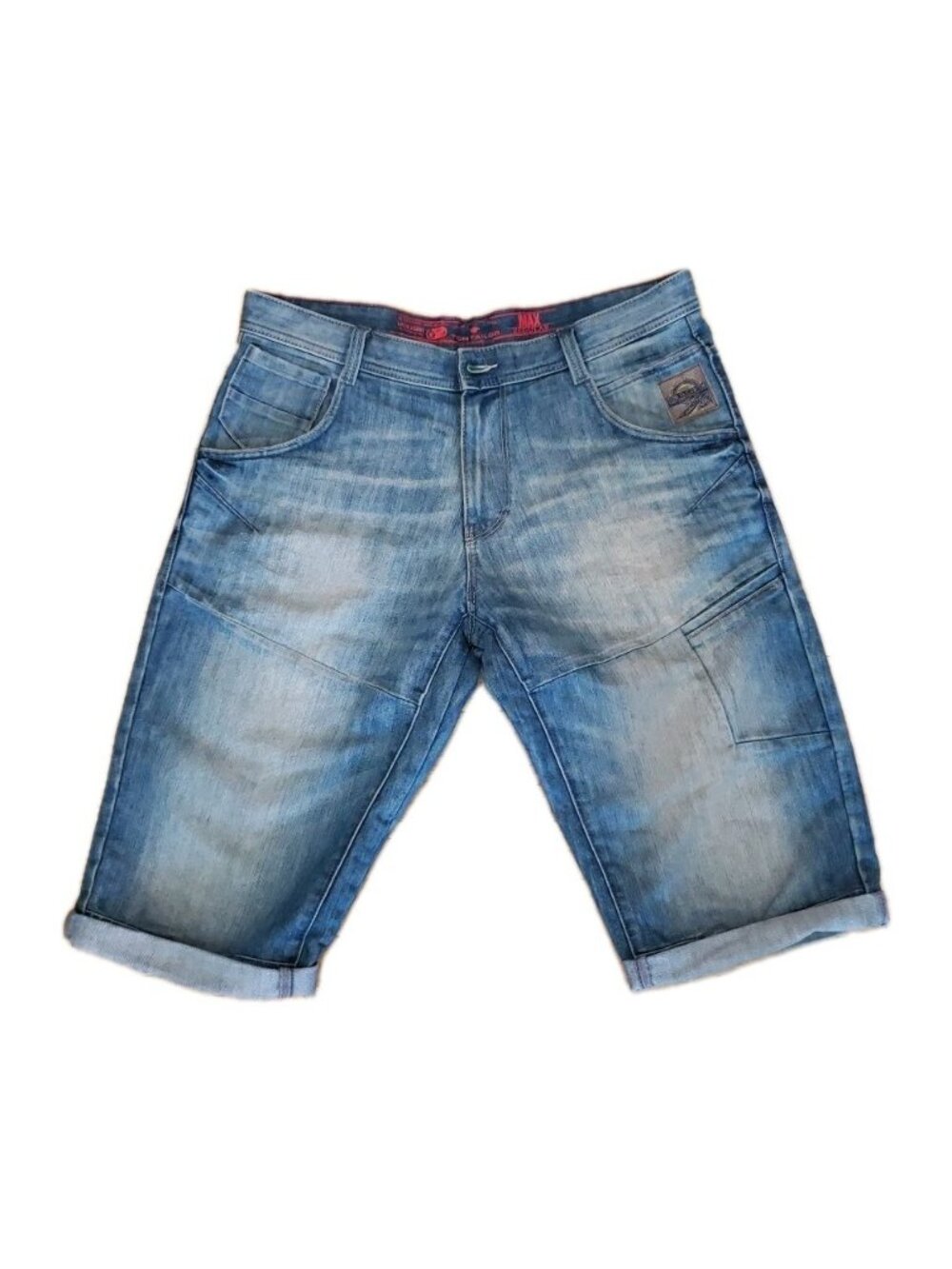 Tom Tailor Shorts Bermuda Jorts  Jeans 36 Cuffed Cargo y2K 90s